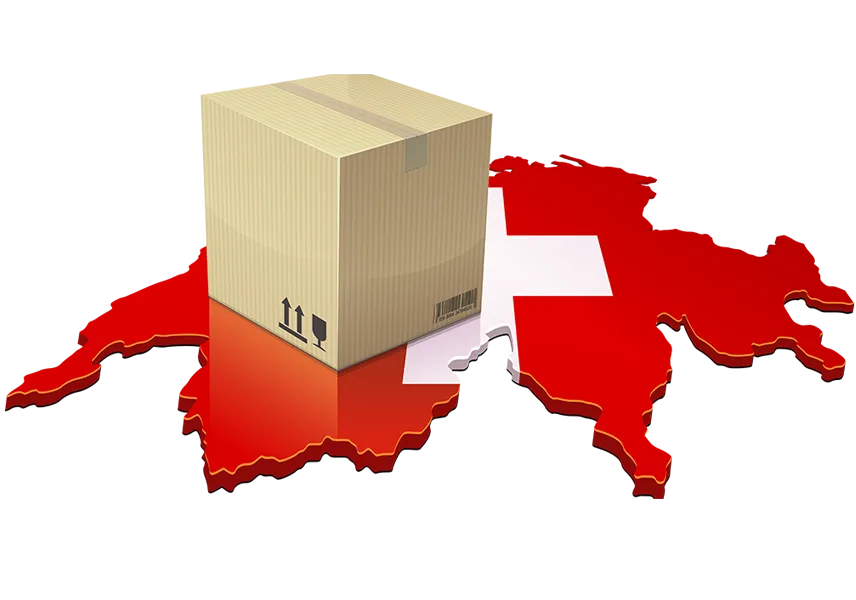 Umzugsunternehmen Schweiz - Kartendarstellung