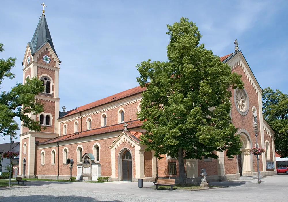 Kirche in der Stadt Olching